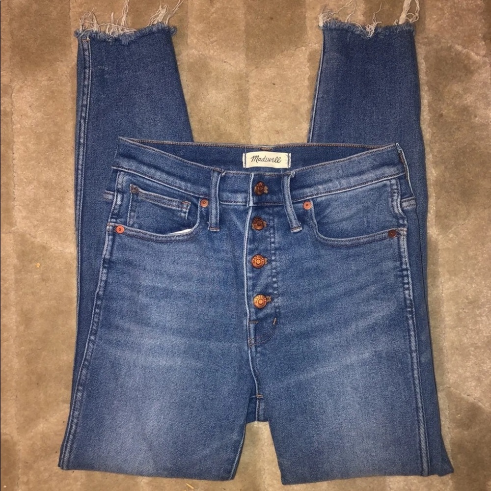 🎉SALE🎉 NWOT Madewell Button Front High Rise